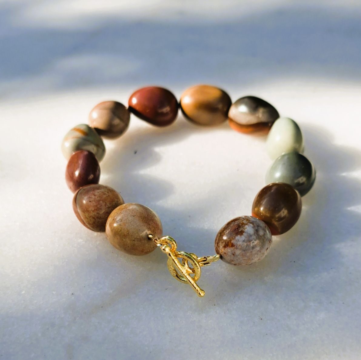 Handgefertigtes Achat-Armband I Signature Collection